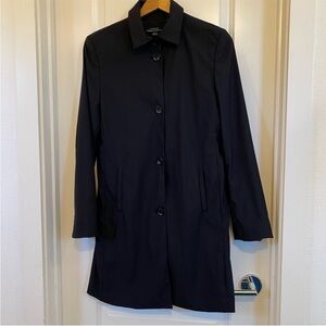 Strenesse Gabriele Strehle German made wool blend minimalist coat, size 8